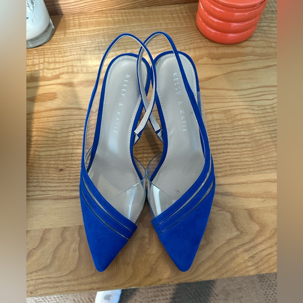 Kelly & Katie royal blue heels